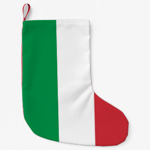 Kerstkousen met vlag van Italië Kleine Kerstsok