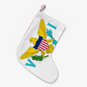 Kerstkousen met vlag van Maagdeneilanden Kleine Kerstsok (Voorkant (Hangend))