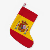 Kerstkousen met vlag van Spanje Kleine Kerstsok (Voorkant (Hangend))