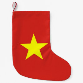 Kerstkousen met vlag van Vietnam Kleine Kerstsok