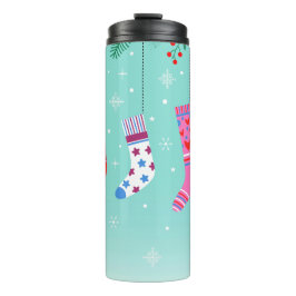 Kerstkousen Thermische Tumbler Thermosbeker