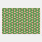 kerstkrab aangepast inpakpapier vel (Voorkant 3)