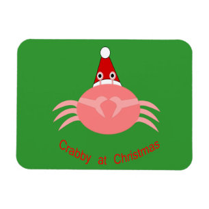 kerstkrab aangepast magneet