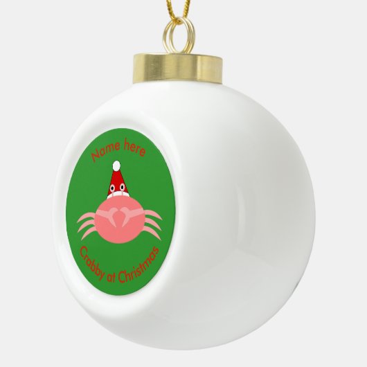 kerstkrab aangepast Ornament (Rechts)