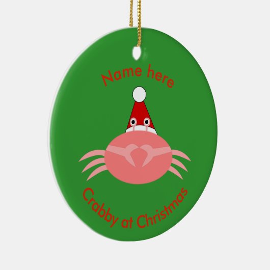 kerstkrab aangepast Ornament (Rechts)