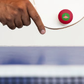 Kerstkrab aangepaste pingpongbal (Peddel)