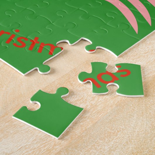 kerstkrab Aangepaste puzzel (Zijkant)
