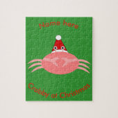 kerstkrab Aangepaste puzzel (Verticaal)