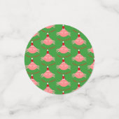 Kerstkrab aangepaste tafel Confetti (Kleine voorkant)