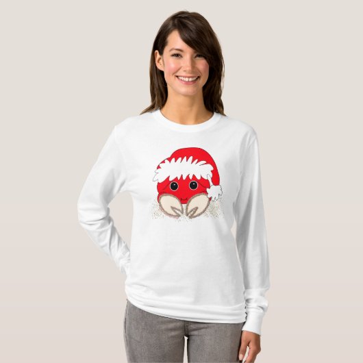 kerstkrab t-shirt (Voorkant volledig)
