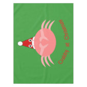 kerstkrab tafelkleed (Voorkant)