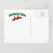 kerstkrab uit Maryland Feestdagenkaart (Achterkant)