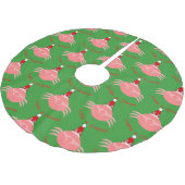 kerstkrabben kerstboom rok (Gekanteld)