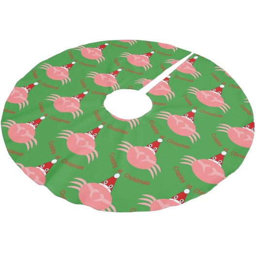 kerstkrabben kerstboom rok (Gekanteld)