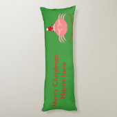 Kerstkrabben Pillow Lichaamskussen (Achterkant (Verticaal))