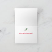 Kerstkrabben uit Maryland Feestdagen Kaart (Binnen)