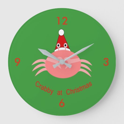 Kerstkrabbenkast Grote Klok (Voorkant)
