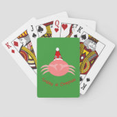 Kerstkrabspeelkaarten Pokerkaarten (Achterkant)