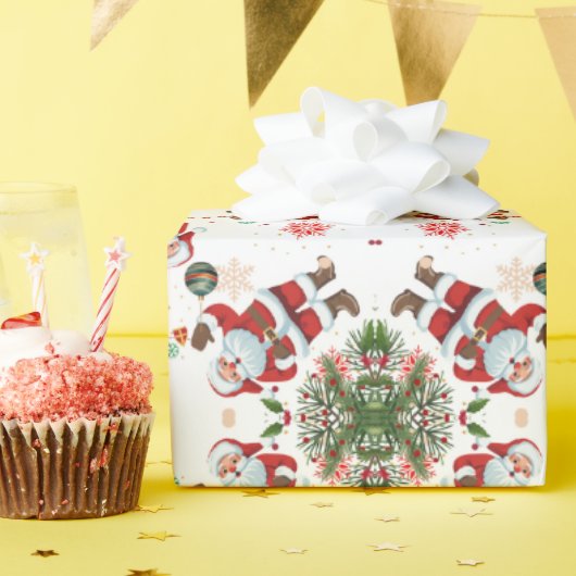 kerstkraftpapier cadeaupapier (Verjaardagsfeest)