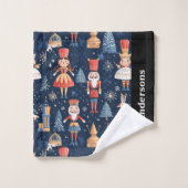 kerstkraker bad handdoek (Wasdoekje)