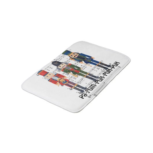 kerstkraker badmat (Gekanteld)