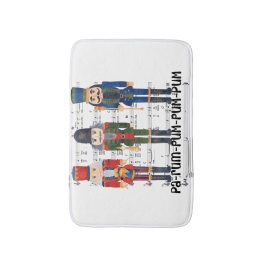 kerstkraker badmat (Voorkant Verticaal)