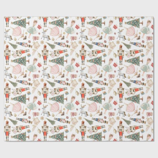 kerstkraker cadeaupapier (Vlak)