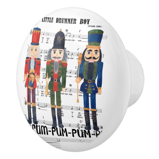 kerstkraker keramische knop (Rechts)