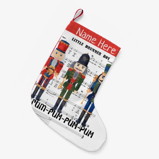 kerstkraker kleine kerstsok (Voorkant (Hangend))