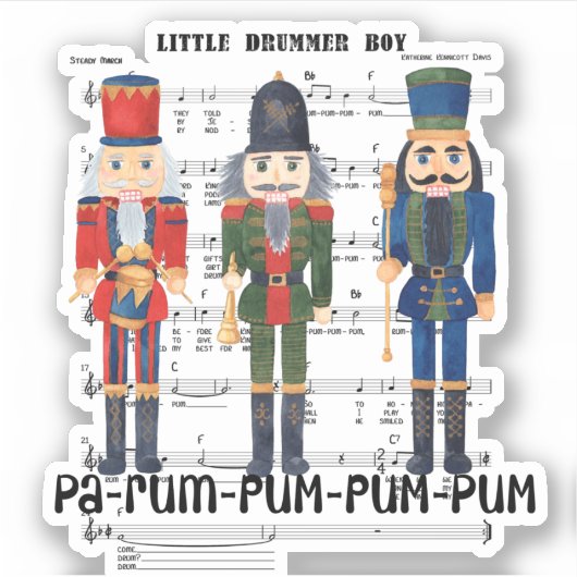 kerstkraker sticker (Voorkant)