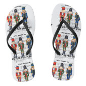 kerstkraker teenslippers (Voetbed)