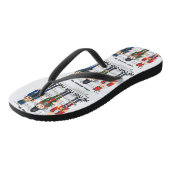 kerstkraker teenslippers (Schuin)