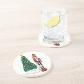 kerstkraker zandsteen onderzetter (Zijkant)