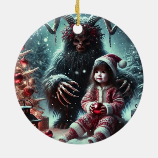 kerstkrampus Ornament (Achterkant)