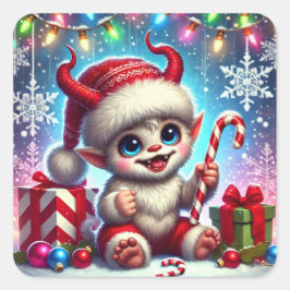 kerstkrampus Sticker