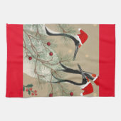 kerstkranen theedoek (Horizontaal)