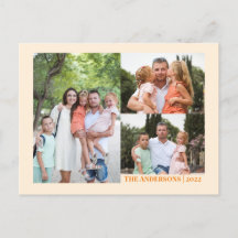 Kerstkrans Aangepaste Thanksgiving-foto en -berich