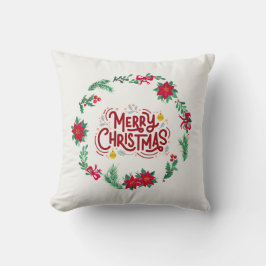 Kerstkrans Accentkussen Kussen