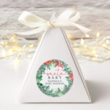 Kerstkrans Baby Shower 