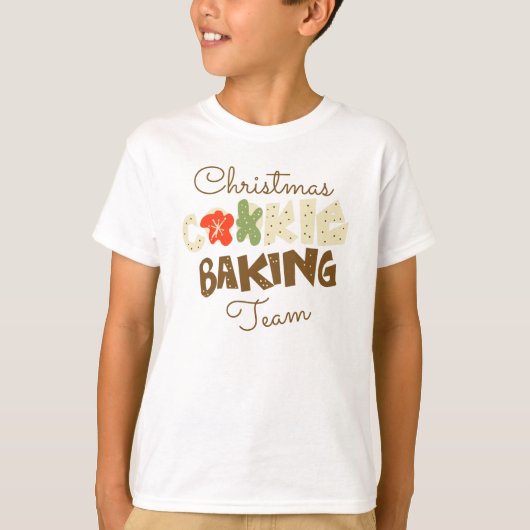 Kerstkrans Bakteam Competitie T-shirt (Voorkant)