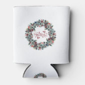 Kerstkrans BELIEVE Typografie Blikjeskoeler (Voorkant)