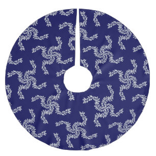 Kerstkrans Blauw, Kerst Decoratie, Kerstmis Kerstboom Rok