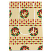Kerstkrans Brei Medium Cadeauzakje (Achterkant)