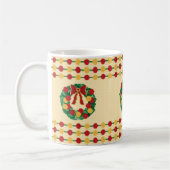 Kerstkrans Breien Koffiemok (Links)
