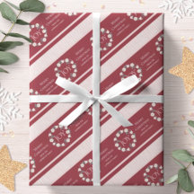 Kerstkrans Burgundy Persoonlijk