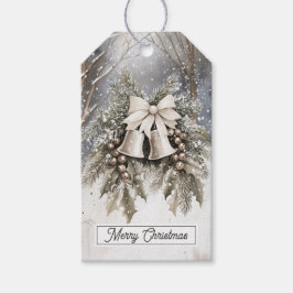 Kerstkrans Cadeaubijsluiter Cadeaulabel