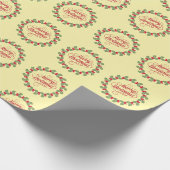 Kerstkrans Cadeaupapier (Hoek)