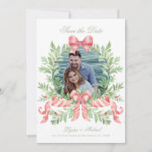 Kerstkrans Candy Cane Bow | Foto Save The Date (Voorkant)