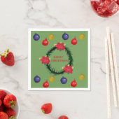 Kerstkrans Decoratieve servetten (Insitu)
