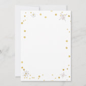 Kerstkrans, diamanten en sterren kaart (Achterkant)